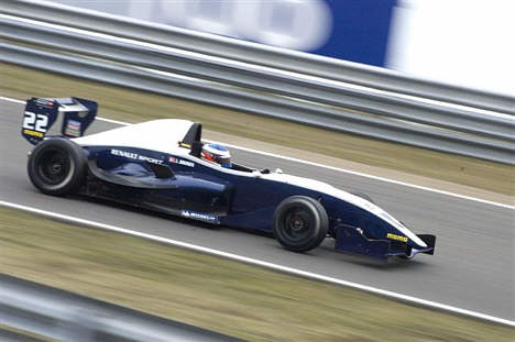 Johan Jokinen på Zandvoort banen.